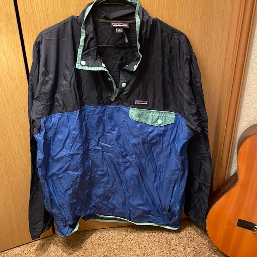 patagonia houdini snap t pullover